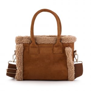 Camel teddy schoudertas