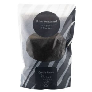 Kaarsenzand zwart - 500 gram