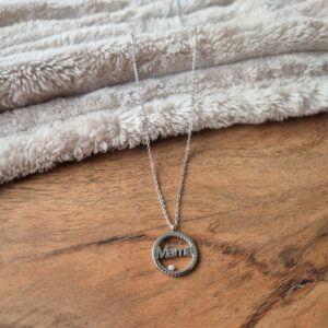 Ketting mama, zilverkleurige sieraden, webshop, trendy sieraden, jewellerly, stainless steel