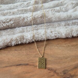 Ketting panter motief, trendy sieraden, webshop, panter, stainless steel