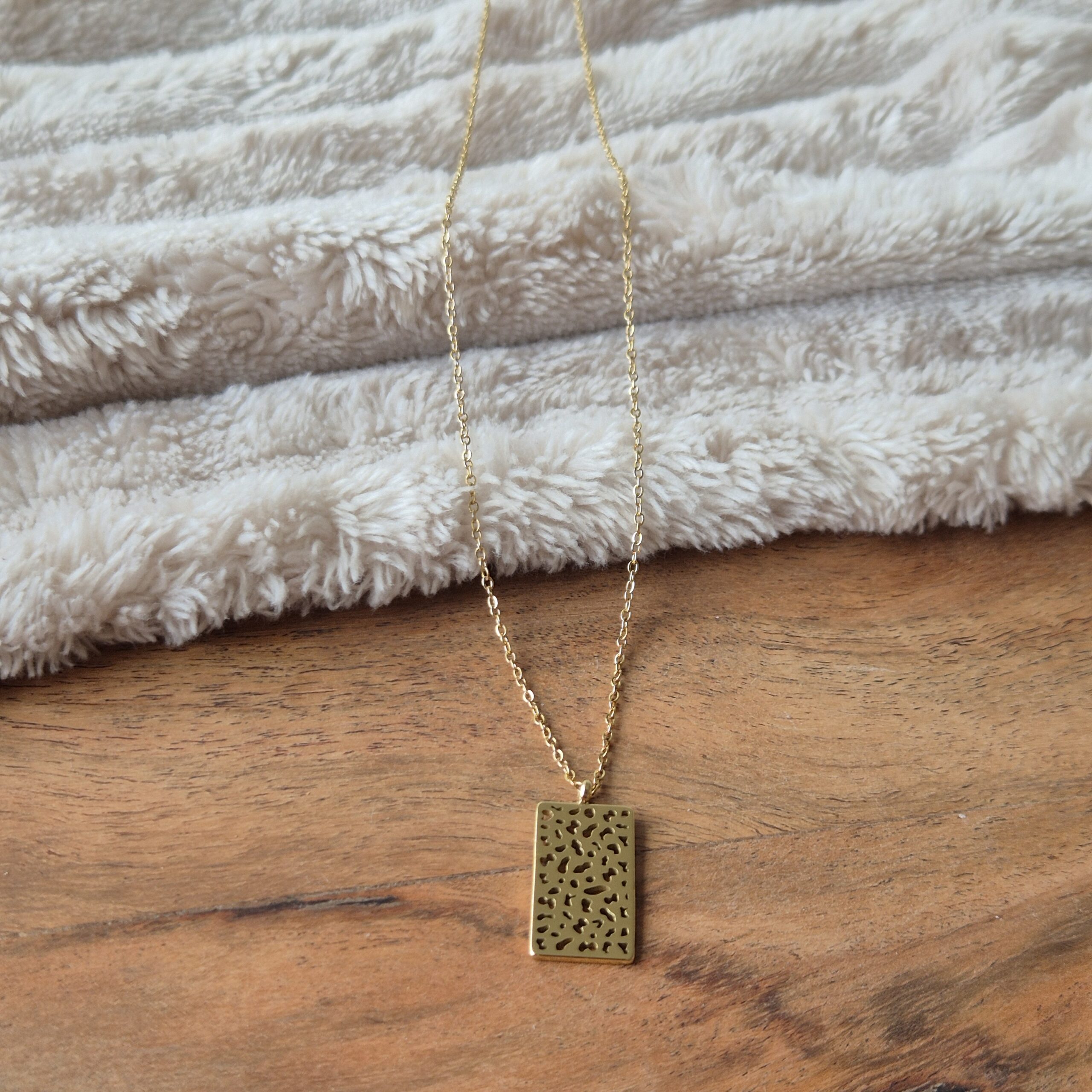 Ketting panter motief, trendy sieraden, webshop, panter, stainless steel