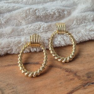 oorstekers goud, stainless steel, juwelen, feest oorbellen, galajurk, webshop, sieraden