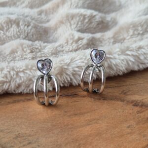 zilveren oorbellen, oorringen, hoops, statement oorbellen, brede oorbellen, chunky oorbellen, textured oorbellen, structuur oorbellen, glanzende oorbellen, dames oorbellen, trendy sieraden, fashion oorbellen, grote oorbellen, bold sieraden, everyday jewelry, hartjes oorbellen