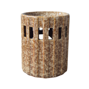 geurbrander, aromabrander, oliebrander, waxbrander, geurkaars houder, geurverspreider, bruin, aardetint, keramiek, keramieken geurbrander