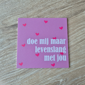 forex tegeltje, wanddecoratie, mini wanddecoratie, muurdecoratie, wandpaneel, decoratief tegeltje, forex PVC, lichtgewicht plaat, 12x12 cm, klein formaat decoratie, vierkant tegeltje, modern design, minimalistisch, strak interieur, matte afwerking, fotoprint, fototegeltje, collage wand, gallery wall, interieur decoratie, wandaccessoire, persoonlijk cadeau, cadeau idee, housewarming cadeau, cadeau voor haar, cadeau voor hem, levenslang met jou